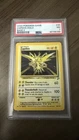 2000 Pokémon Zapdos Holo Base Set 2 PSA 7