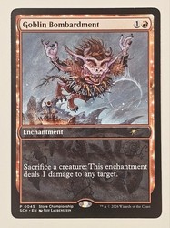 Goblin Bombardment (0045) Store Championship Promo - Lorwyn Eclipsed