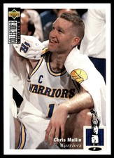 Chris Mullin 1994-95 Collector's Choice  #17 Warriors NBA READ FREE SHIPPING