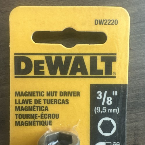 DeWALT DW2220IR Impact Ready 3/8" Magnetic Nut Driver, 1-7/8" Length - Picture 3 of 3