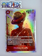 One Piece Card Game🏴‍☠️COLOR: RED OP12-015 MONKEY.D.LUFFY SR FOIL NM TCG ENG