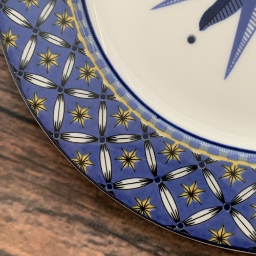 Victoria & Beale Williamsburg Porcelain Lot of 5 Salad Plates 7 3/4" Blue 9026 - Picture 4 of 9