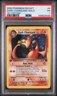 2000 1ST EDITION POKEMON ROCKET #4 DARK CHARIZARD-HOLO PSA 1