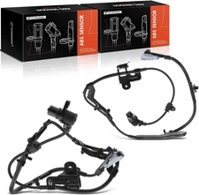 2pcs Front Side ABS Wheel Speed Sensor Compatible with Toyota Models - Sequoia
