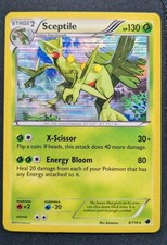 Sceptile 8/116 Holo Rare Pokemon Card BW Plasma Freeze Pokemon TCG