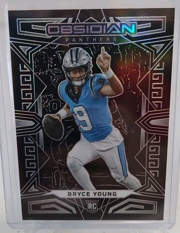 2023 Panini Obsidian Bryce Young #111 (RC) Rookie Carolina Panthers