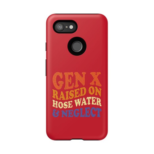 Generation X Tough Phone Case Funny. Red - 第 111/131 張圖片