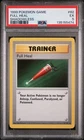 1999 POKEMON BASE SET SHADOWLESS #82 FULL HEAL PSA 5