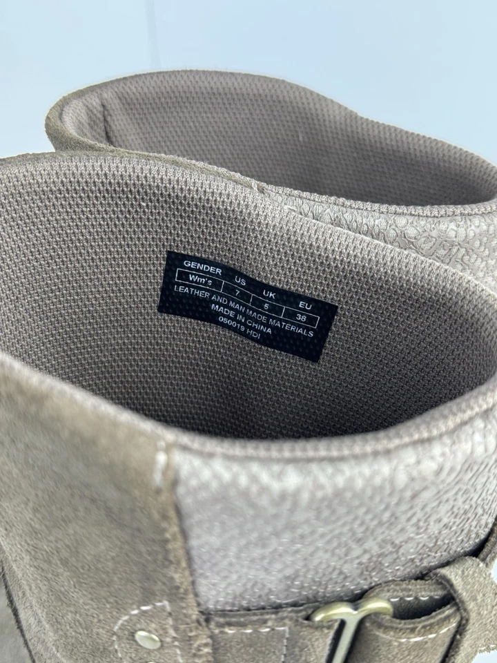 Muck Boot Arctic Apres II Womens 7 EU38 Brown Leather Mid Work Boot Glacier Trek - Image 4 of 4