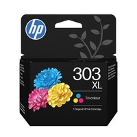 Hp W128263133 T6N03AE 303Xl High Yield Tri-Color Original Ink Cartridge ~E~