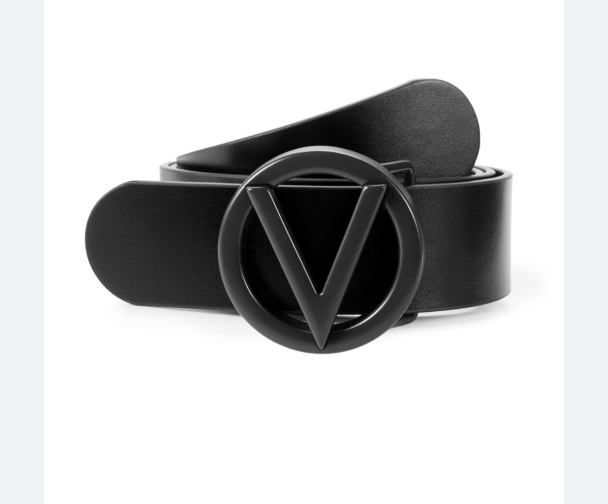 Valentino by Mario Valentino women’s belt Valentino by Mario Valentino Red Leather Logo Buckle Belt S/M main image 2