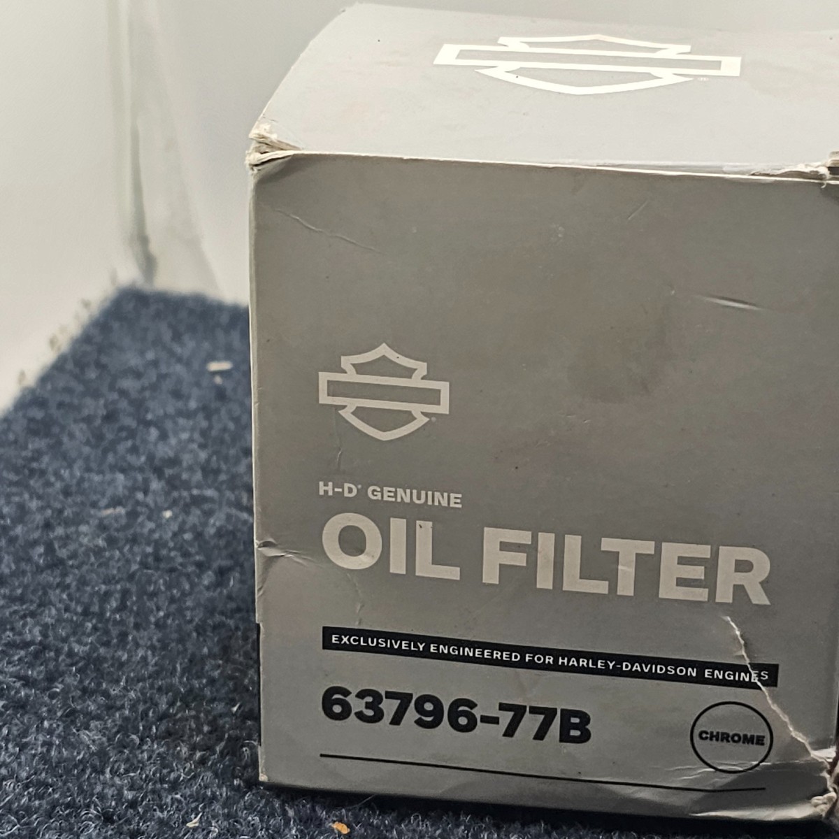 Harley Davidson 63796-77B Oil Filter Fits 80-98 FLHR, FLHT and FLT