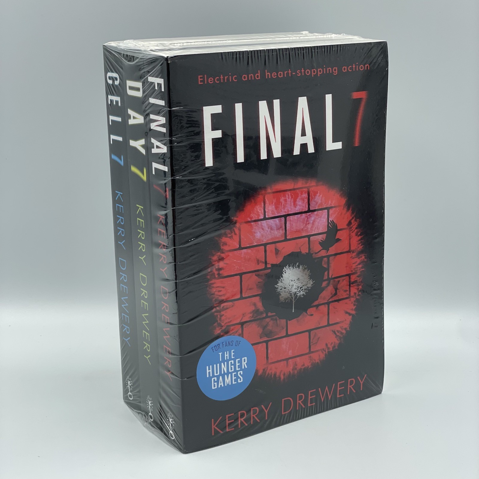 3 x Kerry Drewery Book Set • Cell 7 Trilogy • Cell 7 • Day 7 • Final 7 • Sealed