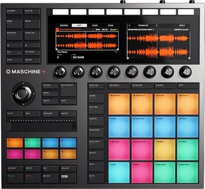 Native Instruments Maschine+ Groovebox & Sampler | Standalone & Controller