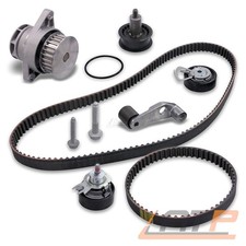 ZAHNRIEMEN-SATZ SET KIT+WASSERPUMPE FÜR VW LUPO 6X 6E POLO 6N 6N 6N2 1.6 16V GTI