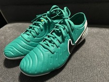 Men s Size 4 Nike Tiempo Legend 10 Elite FG Soccer Cleats Green Yellow NWOB