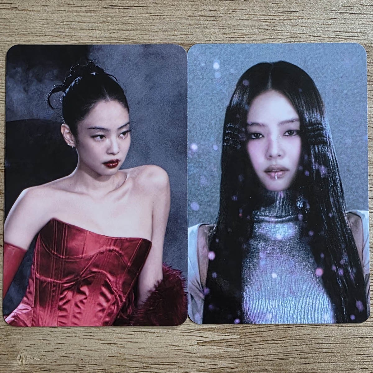 BLACKPINK JENNIE トレカ　DEADLINE Jennie Official Photocard 2 pcs Set BlackPink Deadline Merch
