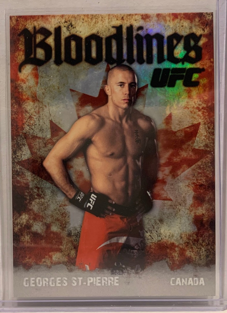Georges St-Pierre 2009 Topps UFC Bloodlines #BL-5