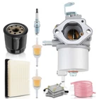 Club Car DS Gas Golf Cart Tune-Up Kit 1992 & Up Carburetor Air Oil Inline Filter