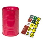 For 1/10 1/8 RC Car Aluminum Alloy Simulation Oil Barrel Gas Tank Decoration