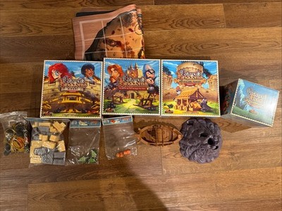 Catapult Kingdoms Kickstarter All-In Plus Hydra & Xmas Half Open Half New
