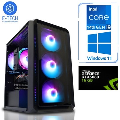 SCHNELLER Gaming PC AMD Ryzen 5 / Intel i9 14. Gen 32GB RAM RTX 5080 1TB M.2 Wins 11