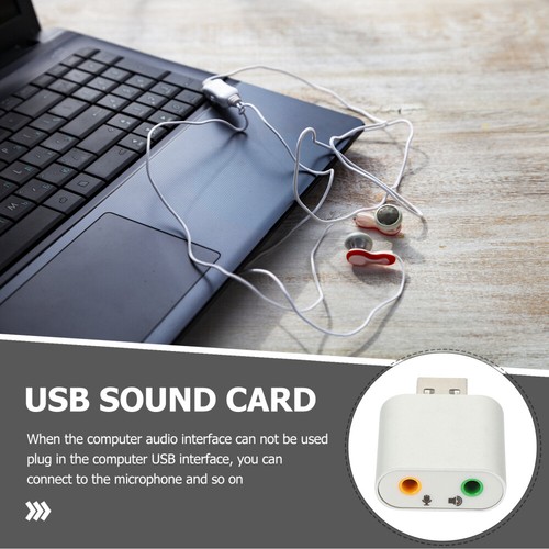 Soundkartenkonverter USB-Stereo-Adapter USB-Soundadapter Aus Aluminium - Bild 6 von 12