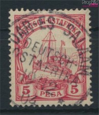 Briefmarken Deutsch-Ostafrika 1901 Mi 13 gestempelt Schiffe, Boote(9610579