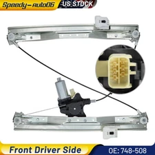 Power Window Regulator For 08-20 Dodge Grand Caravan w/ Motor Front Driver Side