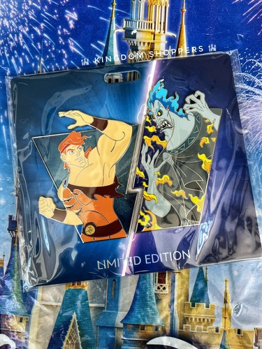 Disney MOG WDI Mickeys Glendale Pin Heroes Vs Villains Hercules Hades LE400 D23 - Picture 2 of 2