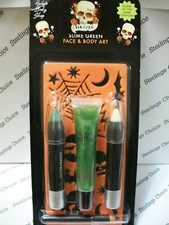 Hedy's Body Shop Dazzle Face Body Art Slime Green