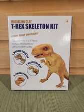 Clay Modeling T-Rex Skeleton Kit New Keycraft
