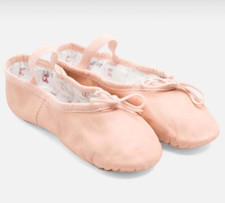 Bloch 225 Bunnyhop Leather CHILD Ballet Shoe - multiple sizes FREE SHIPPING