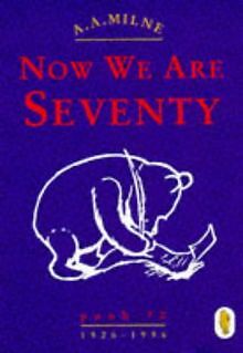 Winnie the Pooh: Now We are Seventy: Now We Are Seventy ... | Buch | Zustand gut