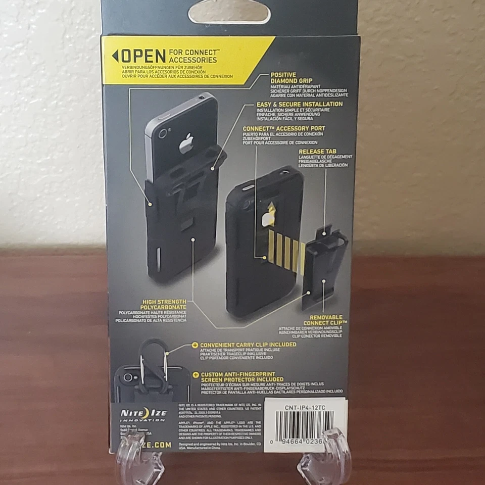 Funda Nite Ize Connect iPhone 4S y 4 Rosa Foto 2 de 3