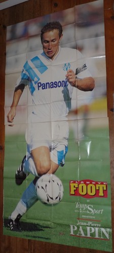 POSTER OLYMPIQUE DE Marseille original saison 92-93 EUR 4,90