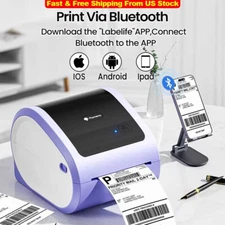 Phomemo 4x6 Shipping Label Printer Thermal Bluetooth Label Printer for USPS LOT