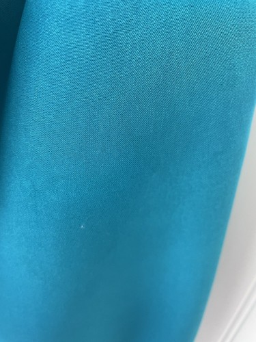 Lucky and Blessed Womens Turquoise Blue Strapless Jumpsuit Bell Pants Size Small - Picture 11 of 11