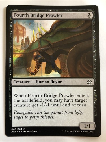 MTG Aether Revolt Fourth Bridge Prowler 060/184 NM