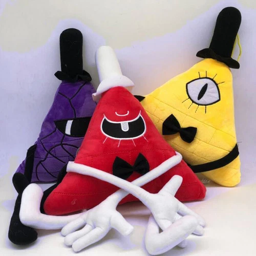 Muñeca de peluche de anime Bill Cipher Gravity Falls dibujos animados colección de juguetes suaves de peluche - Imagen 2 de 14