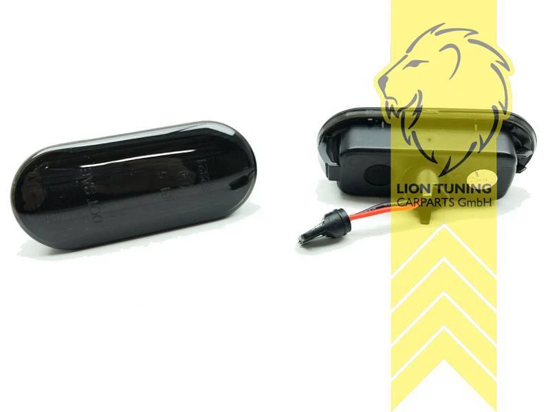 LED Light Bar Seitenblinker für Seat Leon Altea 5P Toledo 1L 1M 5P Exeo schwarz - Bild 4 von 4