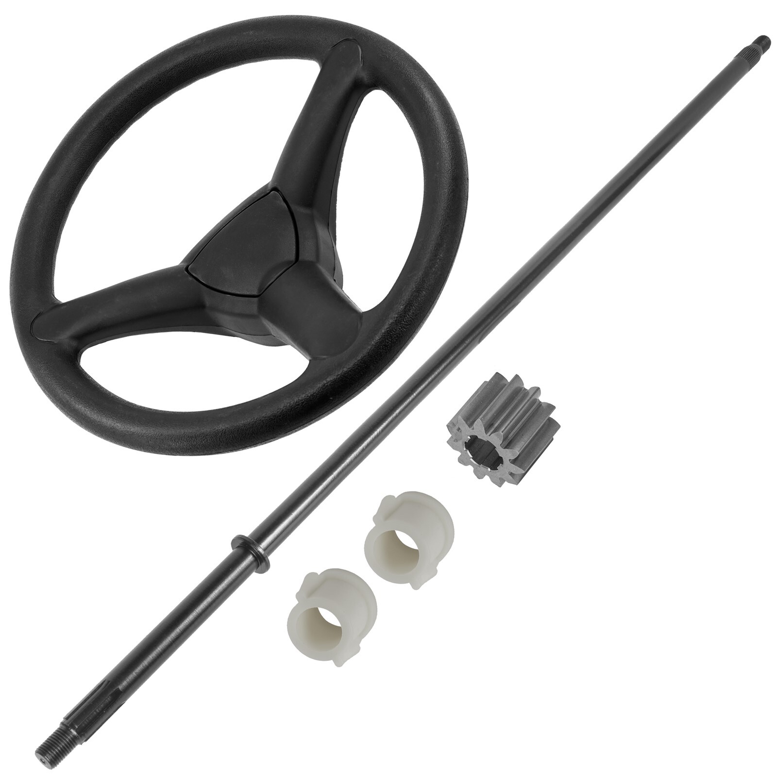 Steering Wheel & Shaft w/ Gear For John Deere L107 L108 L110 L111 L118 102 105 eBay