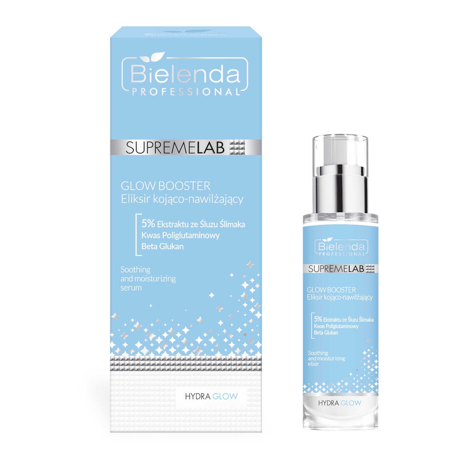Bielenda Supremelab Hydra Glow Soothing Moisturising Elixir Glow Booster 30ml