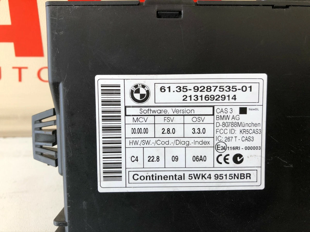 MINI Countryman 1.6TD Body control module OEM 61.35-9287535-01 | eBay