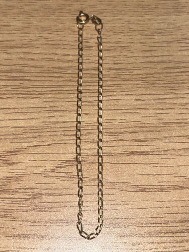 Vintage Fully Hallmarked 0.375 / 9ct Gold Fancy Link Bracelet 18 cm/ 7.086" - Picture 3 of 10