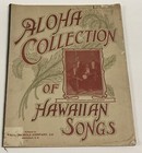 Aloha Collection Antique Hawaiian Songs Sheet Music Vintage Display Book