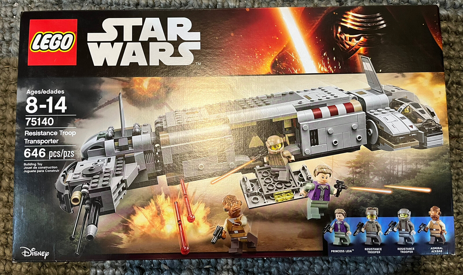 LEGO 75140 Star Wars Resistance Trooper Transporter NIB 673419247849| eBay