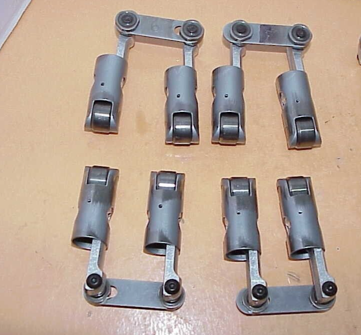 Jesel Tiebar Solid Roller Lifters .842" Double Offset Chevy Isky Cams