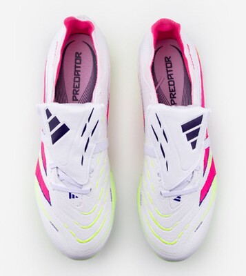 Adidas Men PREDATOR League FT FG Cleats White Football Soccer Boot