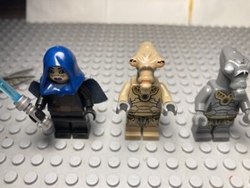 LEGO STAR WARS BATTLE OF GEONOSIS CLONE WARS WITH AHSOKA-FIGURES FROM 9491/75089